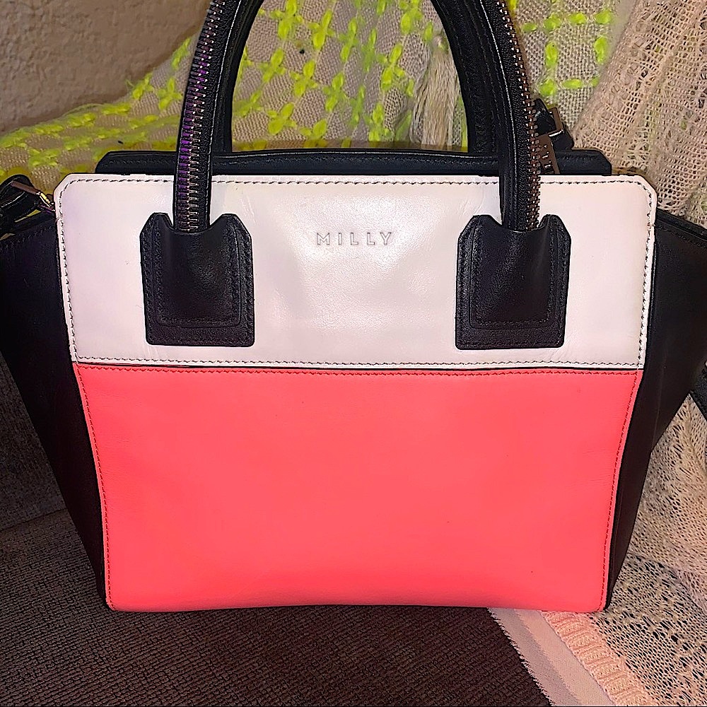 {MILLY} satchel handbag